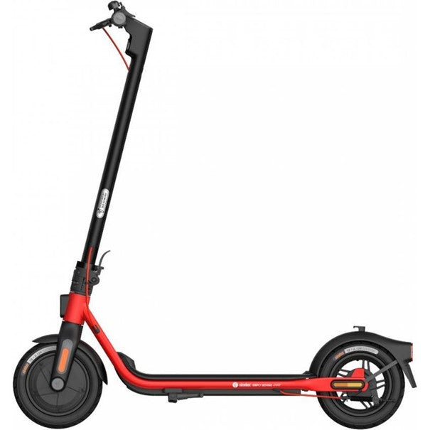 Ninebot by Segway KickScooter D38D 20 km/h Schwarz - Rot 10,2 Ah (Straßenzulassung)